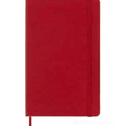 Moleskine 18 mesi - Agenda settimanale rosso scarlatto - Large copertina rigida 2022-2023