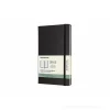 Moleskine 18 mesi - Agenda settimanale orizzontale nera - Large copertina rigida 2019-2020