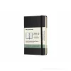 Moleskine 18 mesi - Agenda settimanale nera - Pocket copertina rigida 2019-2020