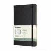 Moleskine 12 mesi - Agenda settimanale nero - Large copertina rigida 2020