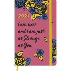 Moleskine 12 mesi - Agenda settimanale Limited Edition Frida Kahlo rosa - Large copertina rigida 2023