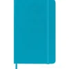 Moleskine 18 mesi - Agenda settimanale blu manganese - Pocket copertina rigida 2022-2023