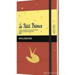Moleskine 12 mesi - Agenda settimanale Limited Edition Il Piccolo Principe corallo - Pocket copertina rigida 2022
