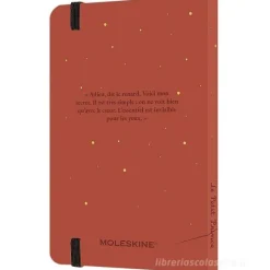 Moleskine 12 mesi - Agenda settimanale Limited Edition Il Piccolo Principe corallo - Pocket copertina rigida 2022