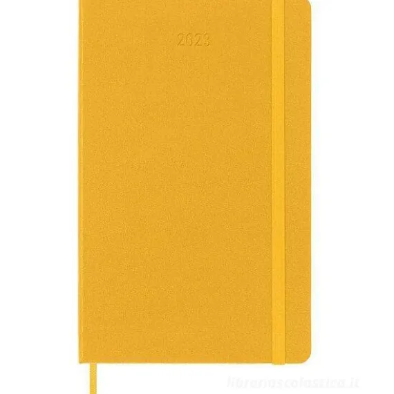 Moleskine 12 mesi - Agenda settimanale arancione - Large copertina rigida 2023