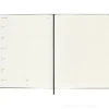 Moleskine 12 mesi - Agenda settimanale nero - Extra Large copertina rigida 2026