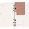 Moleskine 12 mesi - Agenda spiralata settimanale e mensile Weekly & Monthly Planner Almond - Large copertina morbida 2026