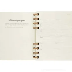 Moleskine 12 mesi - Agenda spiralata Life Planner kiwi - Extra Large compertina rigida 2024