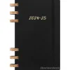 Moleskine 12 mesi - Agenda spiralata settimanale e mensile Academic Monthly Planner nera - Large copertina morbida 2024-2025