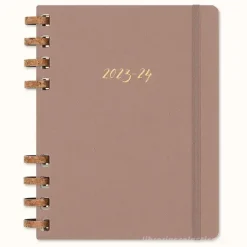 Moleskine 12 mesi - Agenda universitaria spiralata Student Life Almond - XL copertina rigida 2023-2024