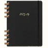 Moleskine 12 mesi - Agenda universitaria spiralata Student Life Midnight - XL copertina rigida 2023-2024