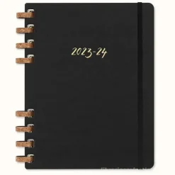 Moleskine 12 mesi - Agenda universitaria spiralata Student Life Midnight - XL copertina rigida 2023-2024