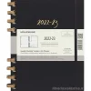 Moleskine 12 mesi - Agenda universitaria spiralata Student Life Midnight - XL copertina rigida 2022-2023