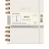 Moleskine 12 mesi - Agenda universitaria spiralata Student Life Oyster - XL copertina rigida 2022-2023