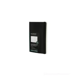 Moleskine 18 mesi – Agenda Weekly Notebook- Large - Copertina morbida nera 2012-2013