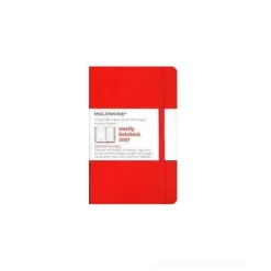 Moleskine pocket. Agenda-taccuino settimanale 2007, 12 mesi rossa copertina rigida