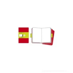 Moleskine Pocket. Quaderni a pagine bianche - set da 3 pezzi copertina rossa