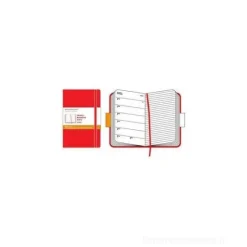 Moleskine pocket weekly. Agenda settimanale 2010 copertina rigida rossa