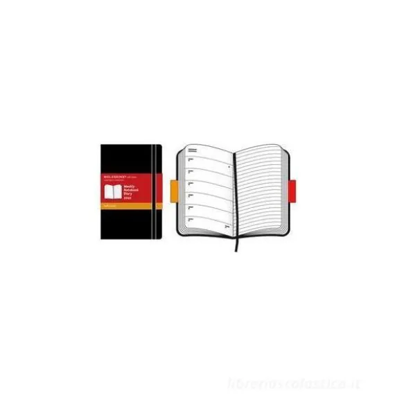 Moleskine pocket weekly. Agenda settimanale 2010 copertina morbida nera