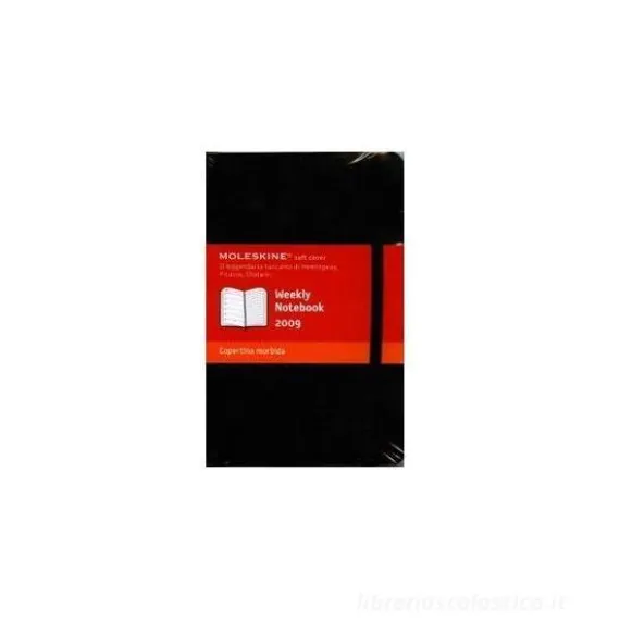 Moleskine pocket weekly. Agenda-taccuino settimanale 2009 copertina morbida