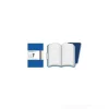 Moleskine. Set 2 taccuini Volant a righe copertina blu