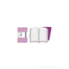 Moleskine. Set 2 taccuini Volant a righe copertina rosa