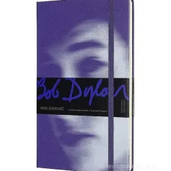 Moleskine - Taccuino a righe Bob Dylan viola - Large copertina rigida