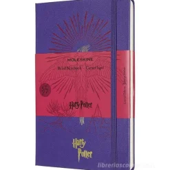 Moleskine - Taccuino a righe Harry Potter viola - Large copertina rigida