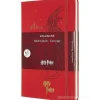 Moleskine - Taccuino a righe Harry Potter rosso - Large copertina rigida