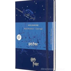 Moleskine - Taccuino a righe Harry Potter blu - Large copertina rigida