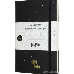 Moleskine - Taccuino a righe Harry Potter nero - Large copertina rigida