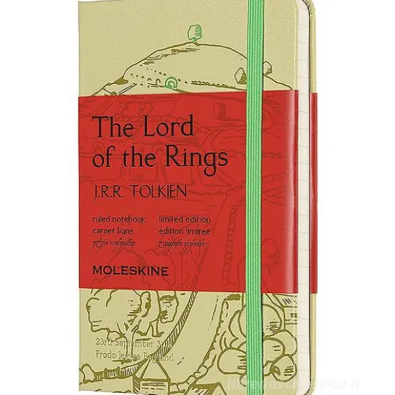 Moleskine - Taccuino a righe Il Signore degli Anelli La Contea - Pocket copertina rigida