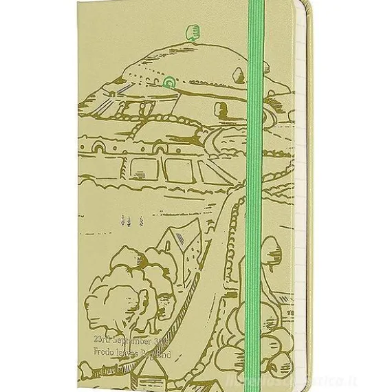 Moleskine - Taccuino a righe Il Signore degli Anelli La Contea - Pocket copertina rigida
