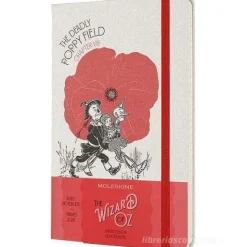Moleskine - Taccuino a righe Il mago di Oz rosso - Large copertina rigida