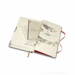 Moleskine - Taccuino a righe Il Signore degli Anelli Monte Fato - Large copertina rigida