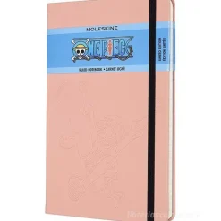 Moleskine - Taccuino a righe One Piece rosa - Large copertina rigida