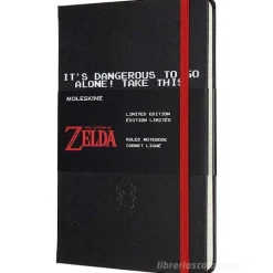Moleskine - Taccuino a righe The Legend of Zelda nero - Large copertina rigida