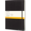 Moleskine - Taccuino Classic a righe nero - Extra Large copertina rigida