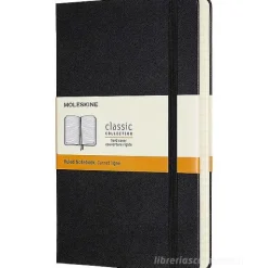 Moleskine - Taccuino Classic a righe nero - Large copertina rigida
