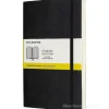 Moleskine - Taccuino Classic a quadri nero - Large copertina morbida