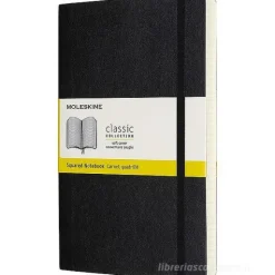 Moleskine - Taccuino Classic a quadri nero - Large copertina morbida