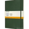 Moleskine - Taccuino Classic a righe verde - Extra Large copertina morbida