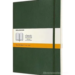 Moleskine - Taccuino Classic a righe verde - Extra Large copertina morbida