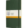 Moleskine - Taccuino Classic a righe verde - Large copertina morbida