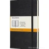 Moleskine - Taccuino Classic a righe nero - Medium copertina rigida