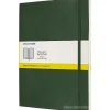 Moleskine - Taccuino Classic a quadri verde - Extra Large copertina morbida
