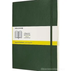 Moleskine - Taccuino Classic a quadri verde - Extra Large copertina morbida