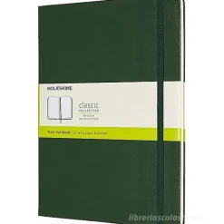 Moleskine - Taccuino Classic pagine bianche verde - Extra Large copertina rigida