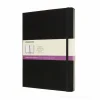 Moleskine - Taccuino Classic pagine bianche e a righe nero - Extra Large copertina rigida