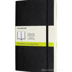 Moleskine - Taccuino Classic pagine bianche nero - Large copertina morbida